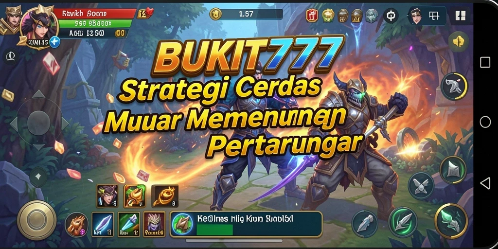 Tangkapan layar BUKIT777 dengan aksi pertempuran yang intens dan strategi yang mendebarkan.