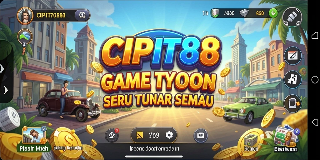 Tampilan gameplay yang menarik dalam CIPIT88.