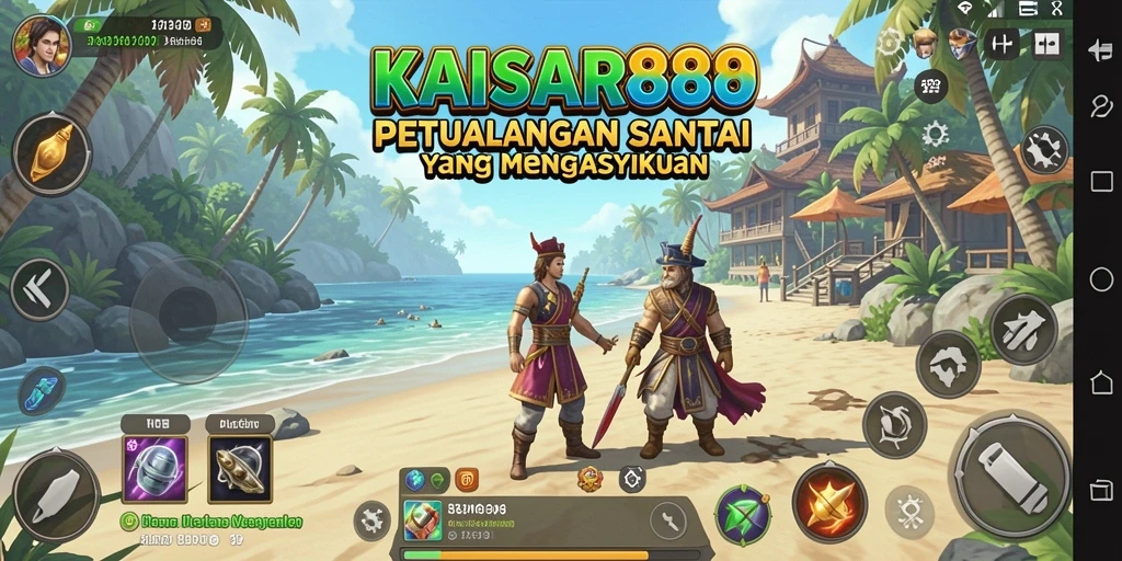 Gameplay KAISAR888 yang ceria dan mengasyikkan.