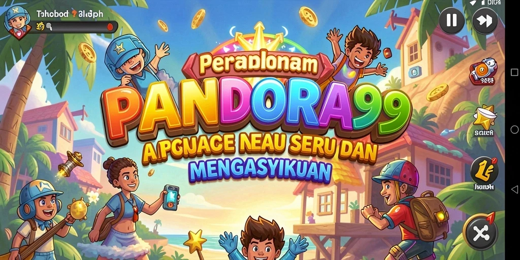 Tampilan gameplay menarik dan penuh aksi dari PANDORA99.
