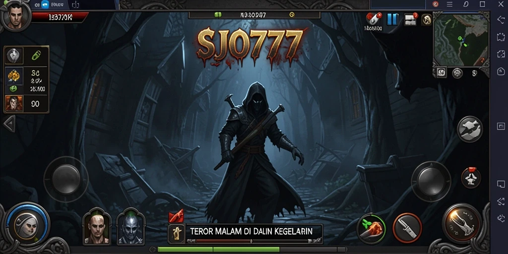 Gameplay SJO777 menampilkan momen menakutkan dan atmosfer horror yang mendalam.