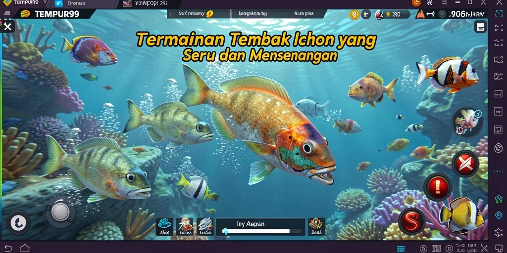 Tampilan gameplay TEMPUR99 yang seru dan menantang.