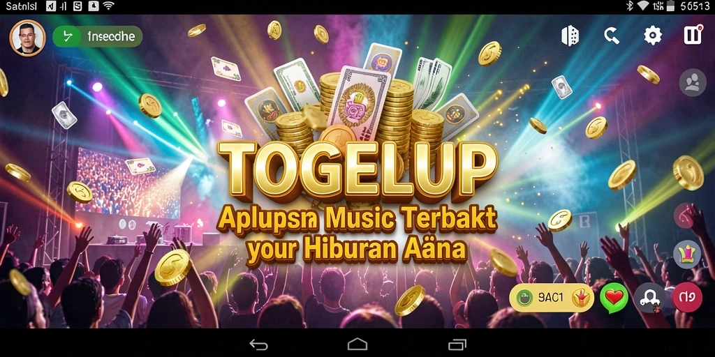 Tampilan gameplay TOGELUP yang seru dan interaktif.