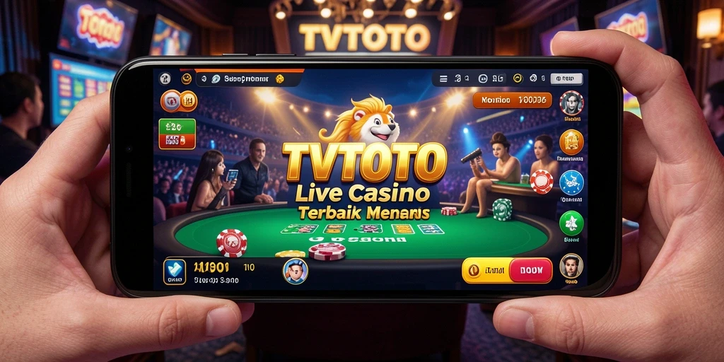 Tampilan gameplay menarik dari permainan Live Casino TVTOTO.