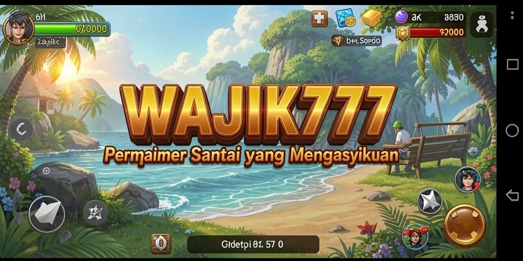 Tampilan gameplay WAJIK777 yang penuh warna dan menarik.