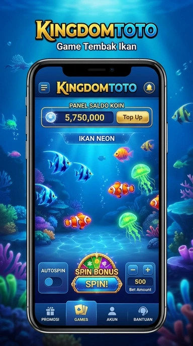 Antarmuka pengguna kingdomtoto yang sederhana dan intuitif.